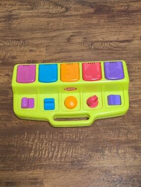 Vintage Pop Up Baby Toddler Toy Safari Jungle Animals 1995 Hasbro Playskool